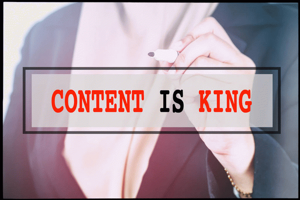 محتوا پادشاه است