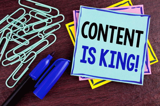 محتوا پادشاه است