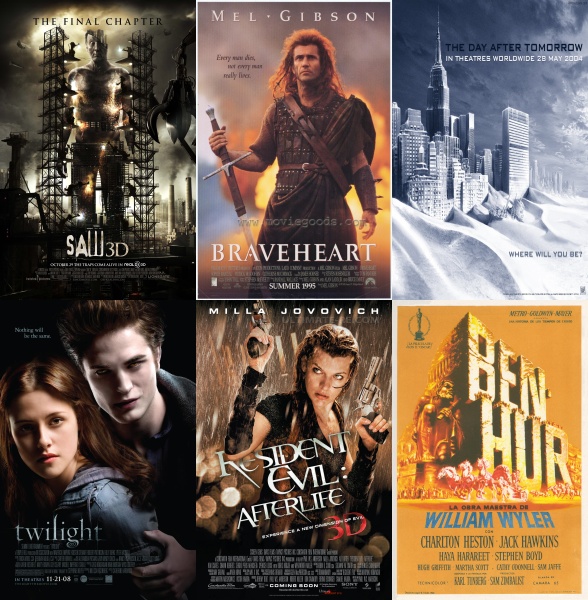 پوستر فیلمها و سریالها