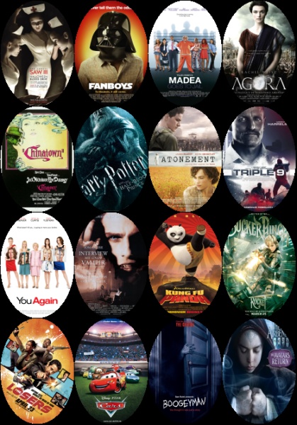 معرفی بهترین فیلم و سریال از نظر منتقدین و بینندگان - پوستر فیلم‌ها و سریال‌ها